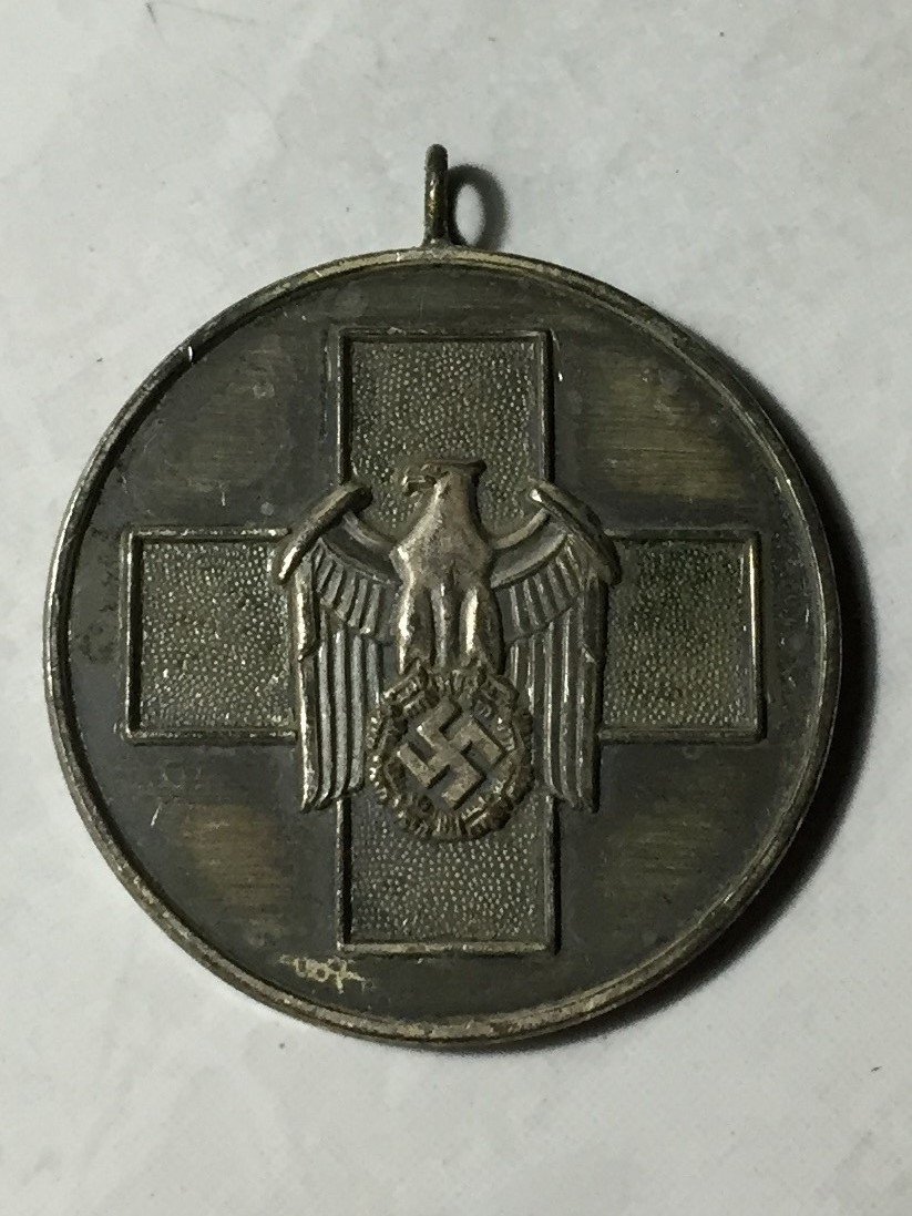 Nazi/Swastika/Eagle - German Civil Award Medal: Great Piece - Multiple Photos Posted