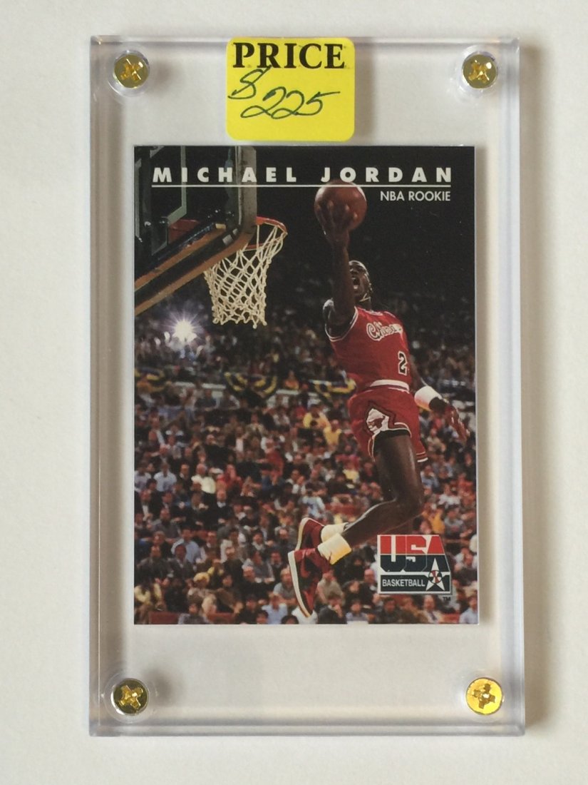 MICHAEL JORDAN Skybox USA NBA Rookie Card: Cards from a Baseball Card Store Liquidation Buyout