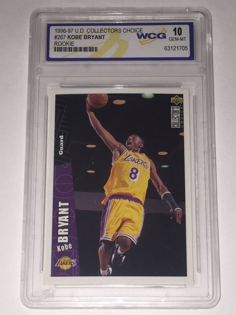 1996-97 Graded Mint 10 KOBE BRYANT Rookie Card: 1996-97 Graded Mint 10 KOBE BRYANT Rookie Card