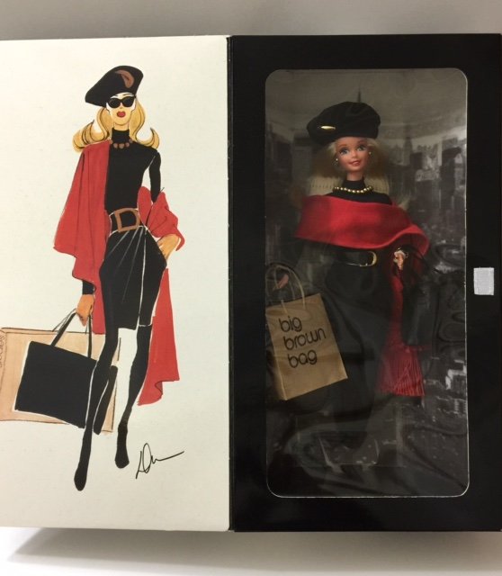 Vintage RARE DONNA KARAN New York Barbie Doll: RARE Barbie Doll Exclusive to BLOOMINGDALES Never Removed from Original Box - See all Photos