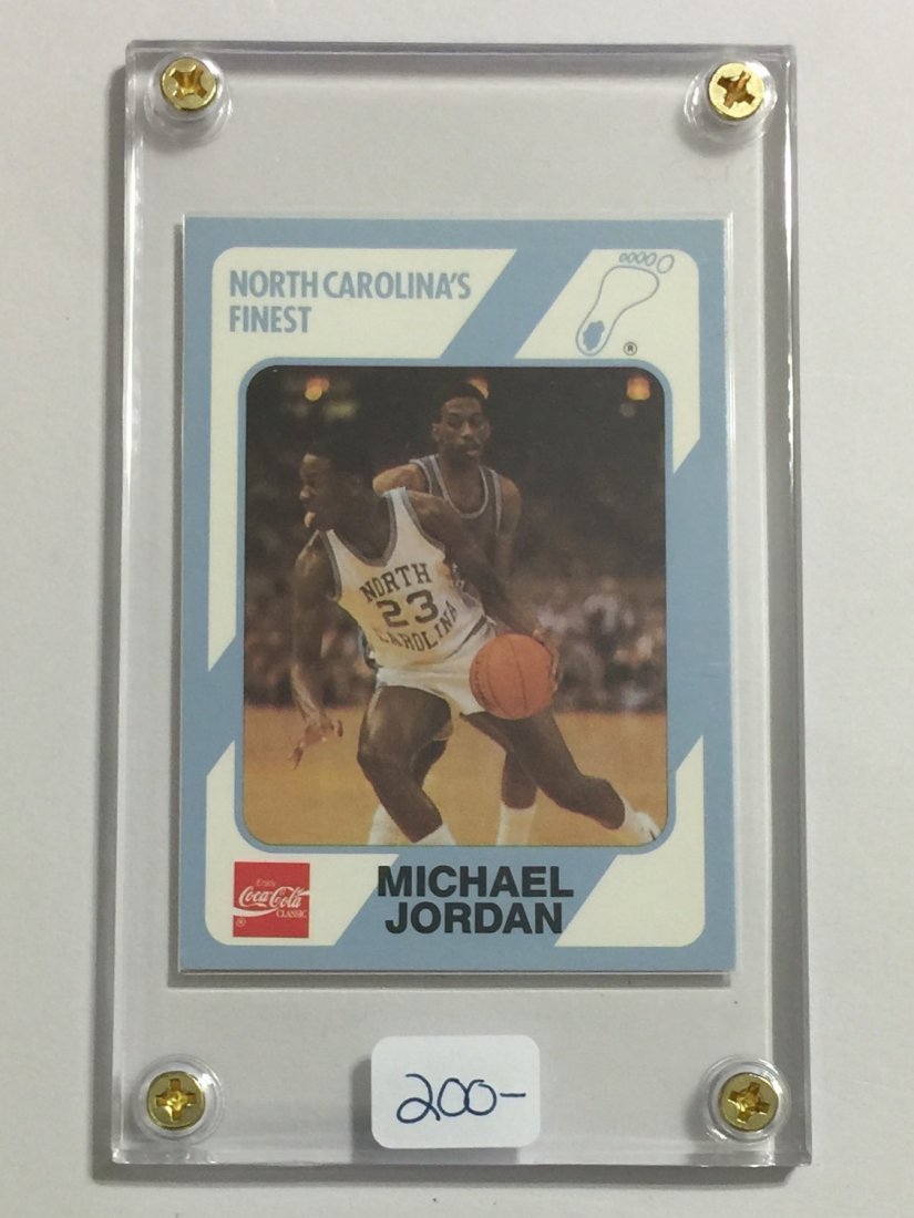 Mint MICHAEL JORDAN Rookie Coca-Cola Promo Card: Mint MICHAEL JORDAN Rookie Coca-Cola Promo Card