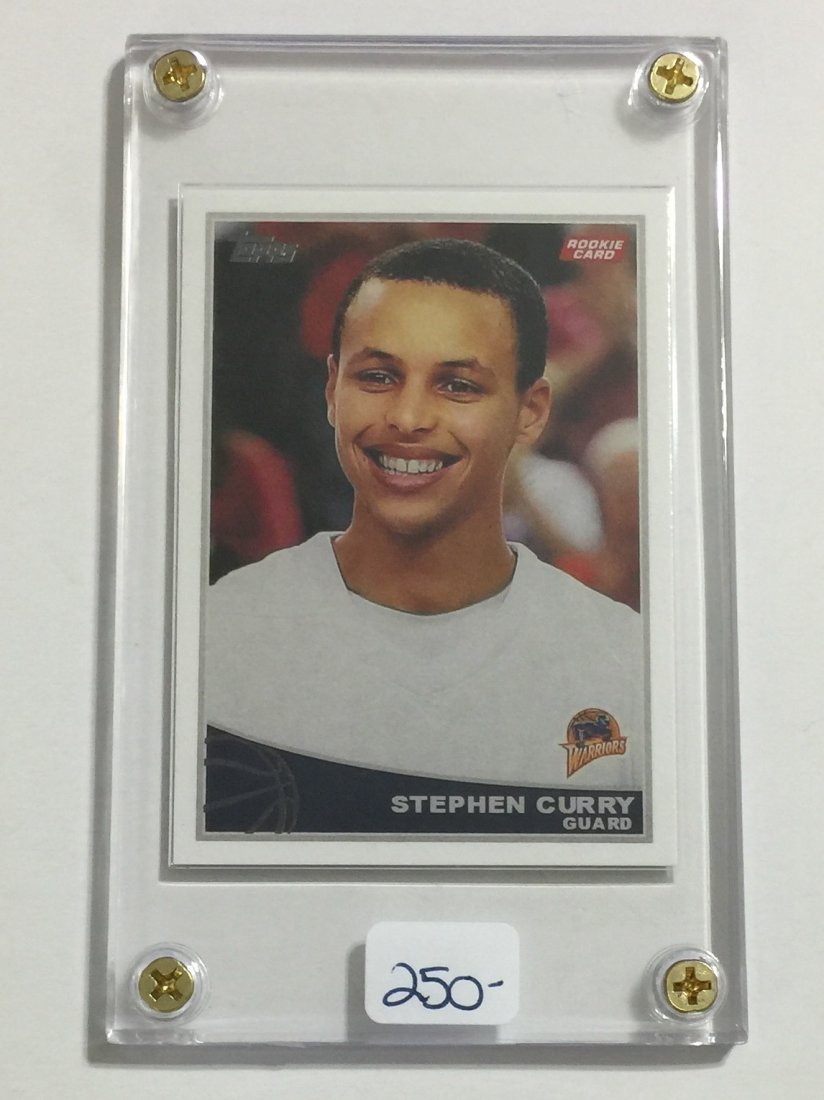 Mint STEPHEN CURRY Rookie Basketball Card: Mint STEPHEN CURRY Rookie Basketball Card