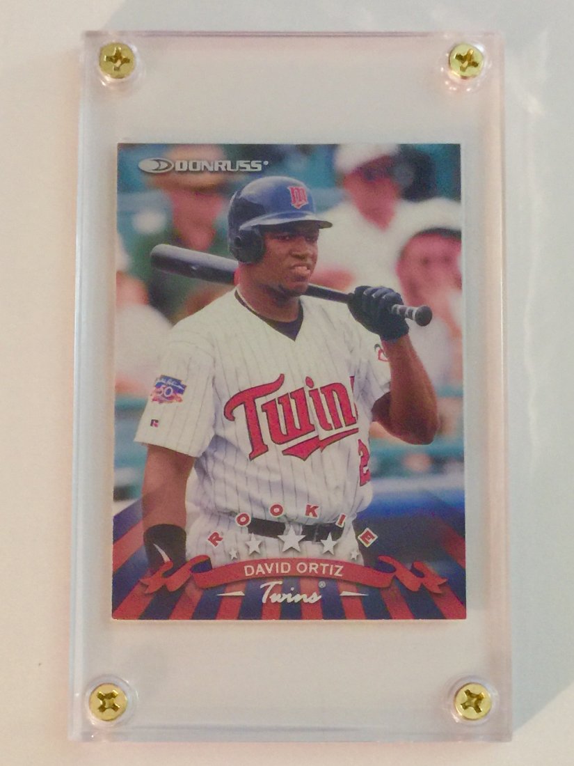 Mint DAVID "Big Papi" ORTIZ Rookie Baseball Card: Mint DAVID "Big Papi" ORTIZ Rookie Baseball Card