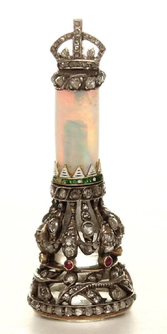 Opal And Diamond Desk seal (1 of 2)