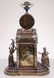 Large gem set Vienna clock - 2