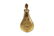 French Three Coloured Gold Perfume Bottle