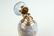 A fine gold mounted French enamel perfume bottle - 5