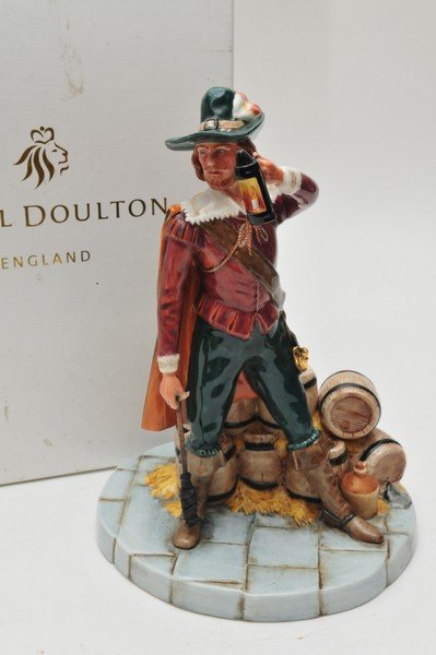 A boxed Royal Doulton Prestige figure of Guy Fawkes - H: A boxed Royal Doulton Prestige figure of Guy Fawkes - HN4784, limited edition 149 of 350