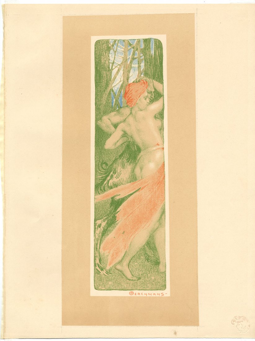 RENOUVEAU 1900 Art Nouveau lithograph myth (1 of 1)