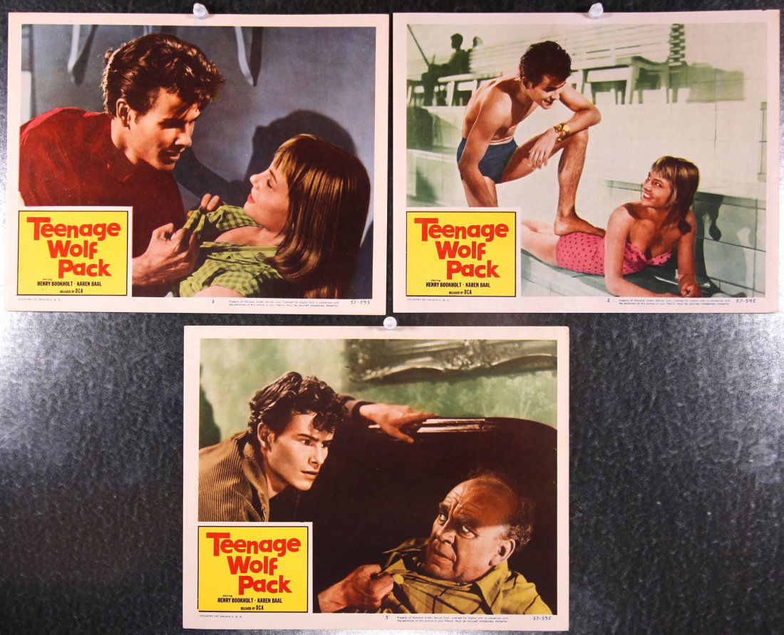 TEENAGE WOLFPACK bad kids 1957 (1 of 1)