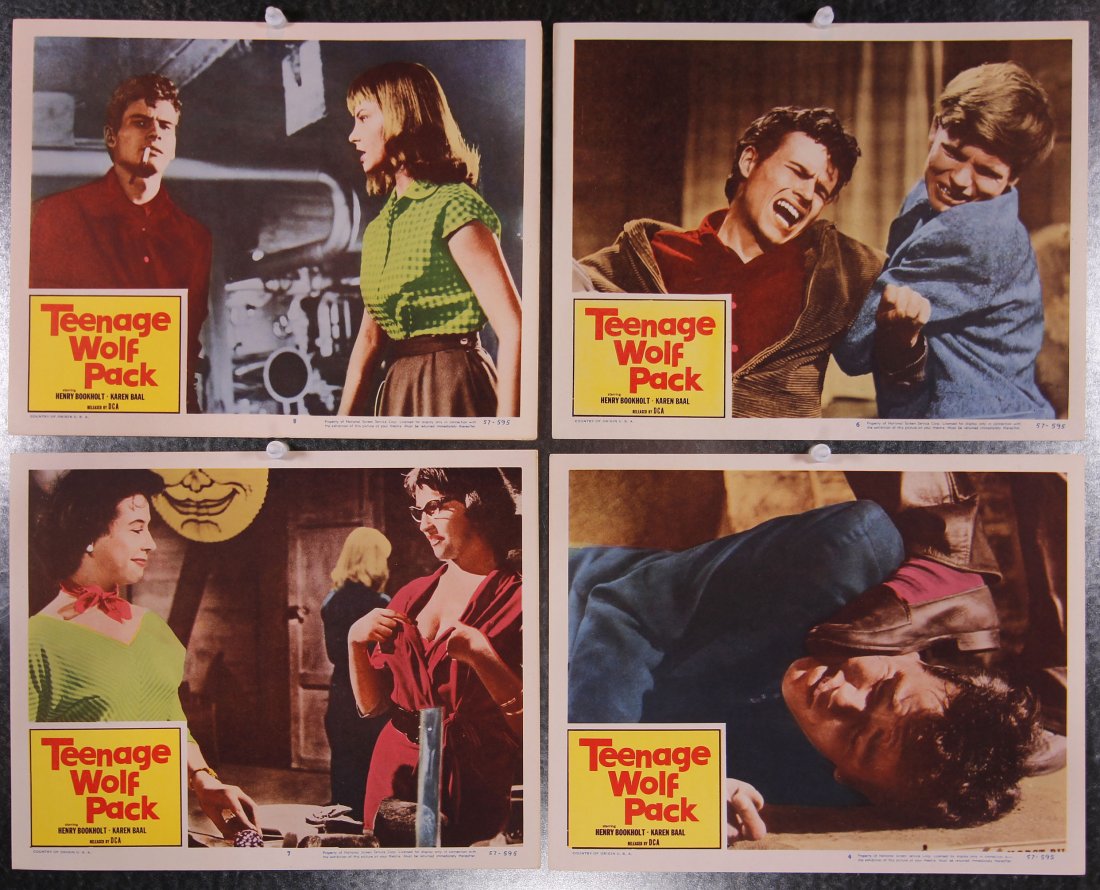 TEENAGE WOLFPACK delinquents 1957 (1 of 1)