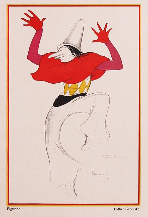 PATHE: GROTESKE Schnackenberg cabaret Plague doctor (1 of 1)