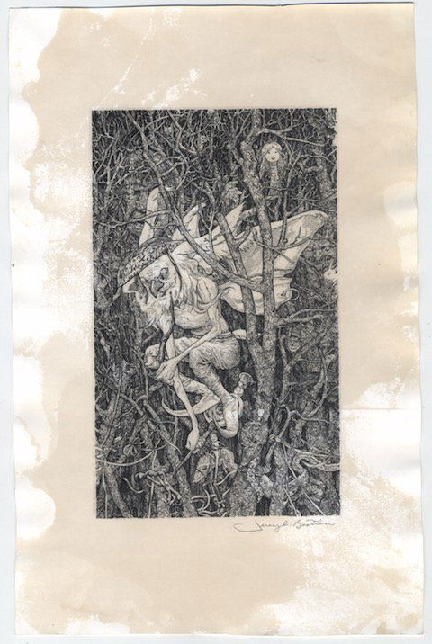 THE GOBLIN WARLOCK Jeremy Bastian signed print (1 of 1)