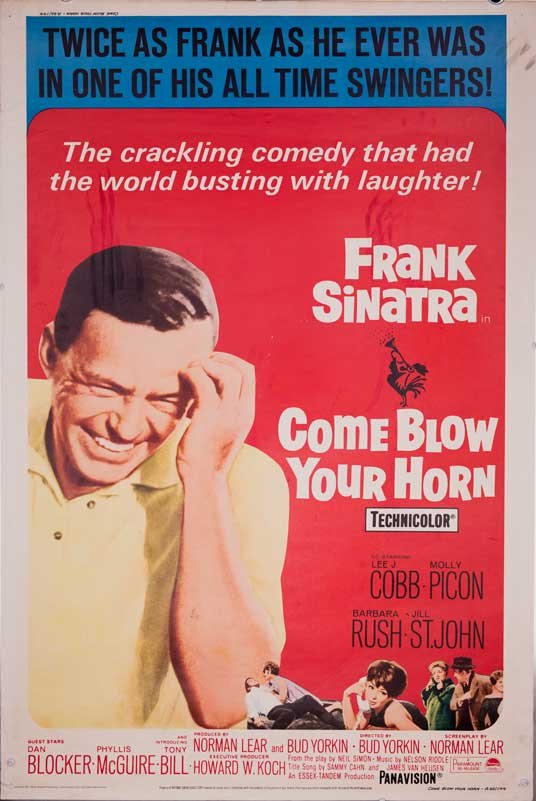COME BLOW YOUR HORN 1966 Frank Sinatra movie poster (1 of 1)