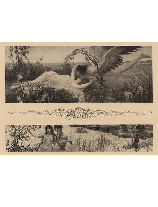 Love Symbolist lithograph 1895 (1 of 4)