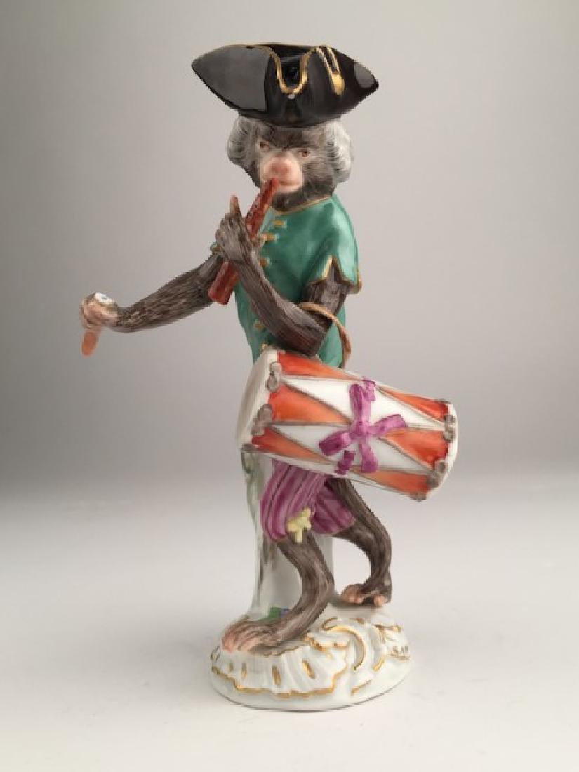Meissen monkey band member playing a drum. Properly (1 of 7)