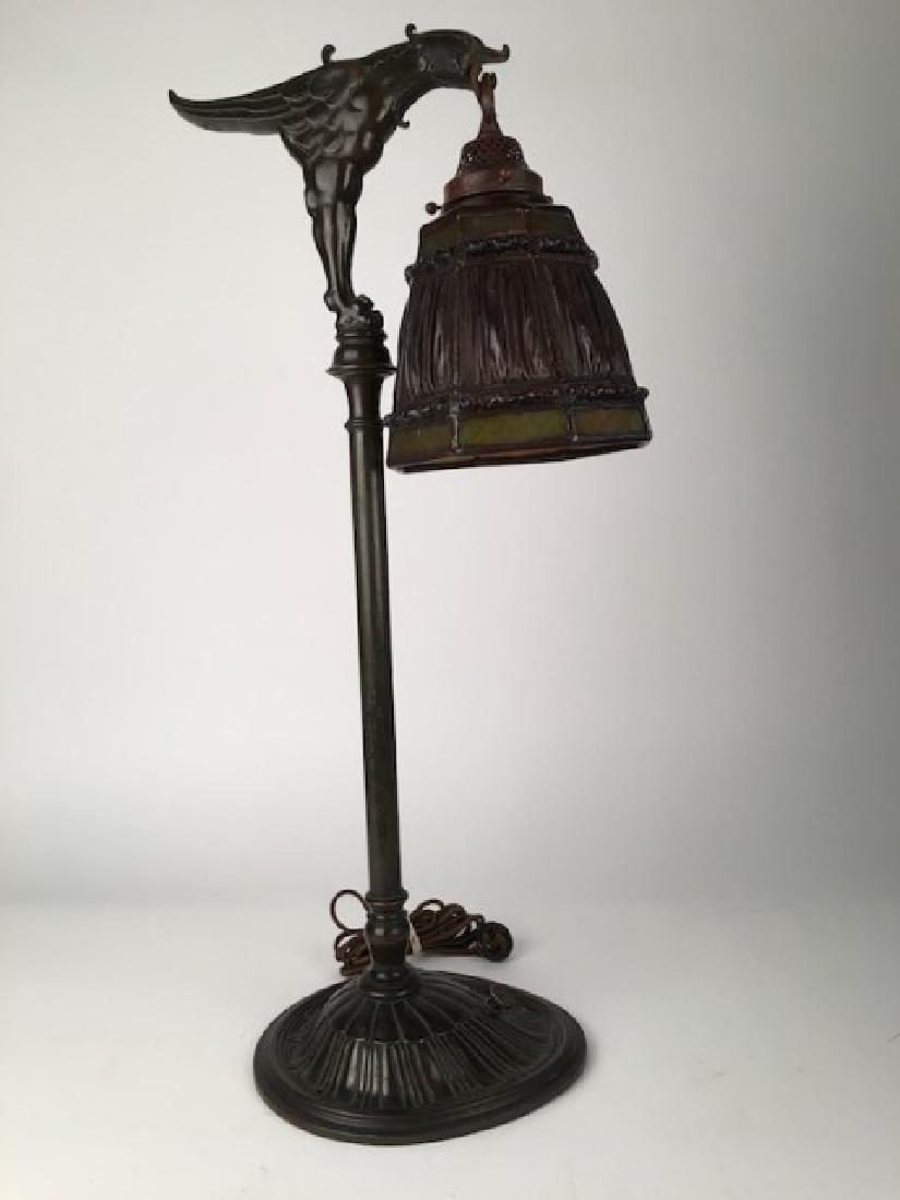 Tiffany Studios New York Curtain Border lamp shade and (1 of 7)