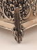 925 Silver mechanical double singing bird box when the - 5