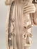 Large carved beauty holding a Lotus flowers. Mounted on - 3