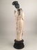 Large carved beauty holding a Lotus flowers. Mounted on - 5