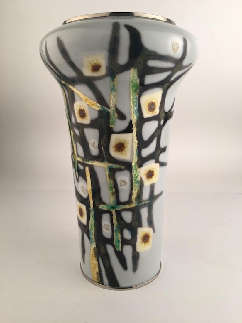 20 th Century large cloisonne vase (1 of 5)