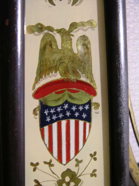 A WILLARD BANJO CLOCK STAMPED "TIFFANY AND COMPAN - 3