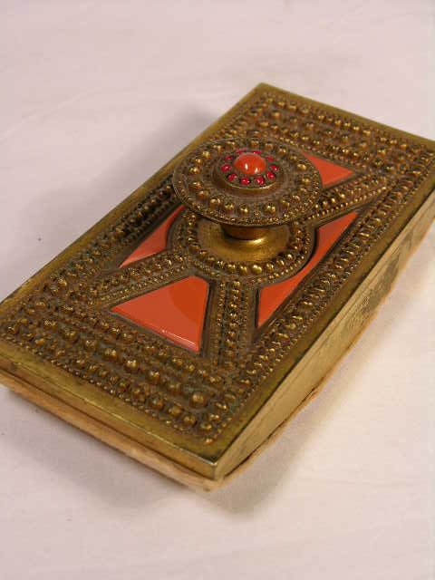TIFFANY STUDIOS ROCKER BLOTTER IN THE "BYZANTINE