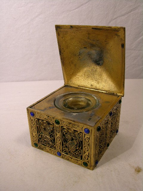 TIFFANY STUDIOS INK WELL. - 2