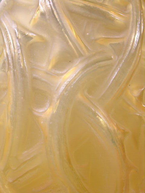R. LALIQUE "RONCES" VASE, CIRCA 1921, IN CASED - 3