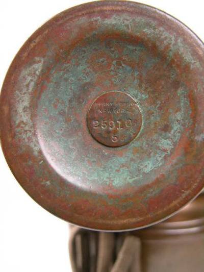TIFFANY STUDIOS DESK LIGHT. - 3