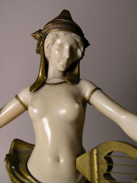BRONZE AND IVORY:L. SOSOON. - 2