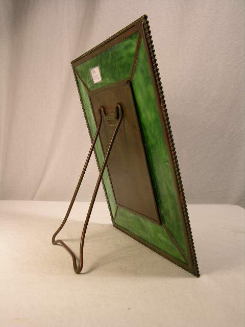 TIFFANY STUDIOS PHOTO FRAME IN THE "GRAPE VINE" PA - 2
