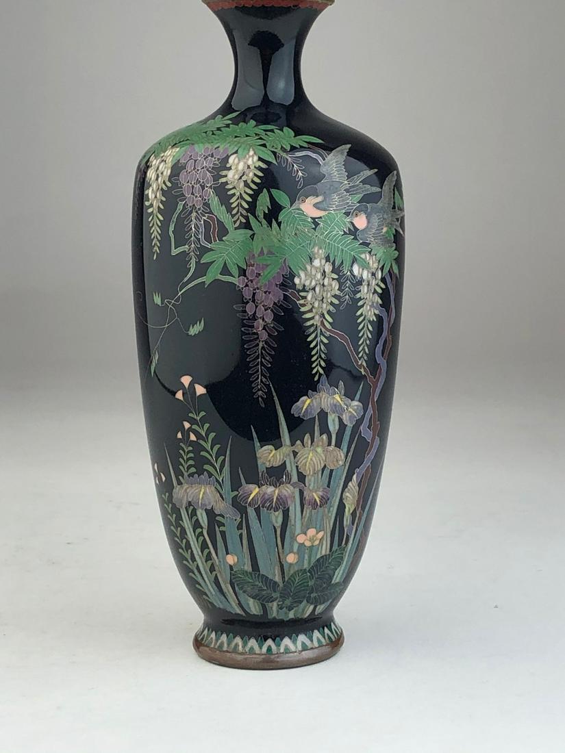 Japanese silver wire cloisonne  Japanese silver wire (1 of 6)