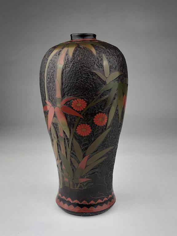 Antique 19 th century Japanese Totai "Tree Bark" (1 of 6)