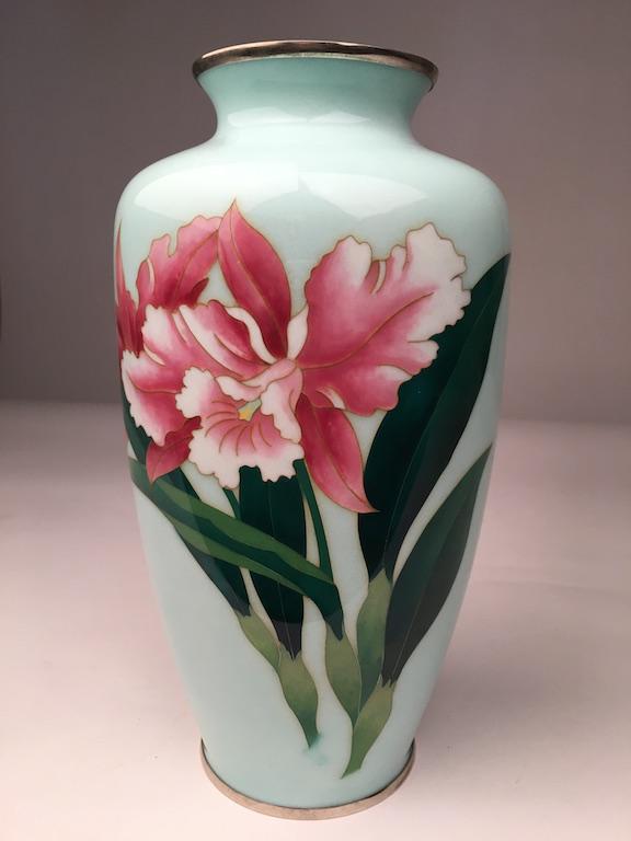 Japanese cloisonne vase (1 of 5)