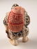 Carved Japanese Netsuke man with a fish on his back. - 3