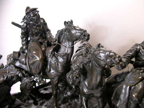 EVGENY. ALEKSANDROVICH LANSERE RUSSIAN BRONZE. - 5