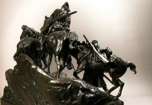 EVGENY. ALEKSANDROVICH LANSERE RUSSIAN BRONZE. - 8