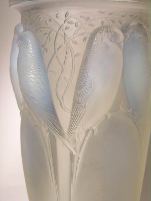 R. LALIQUE "CEYLAN" VASE. - 2