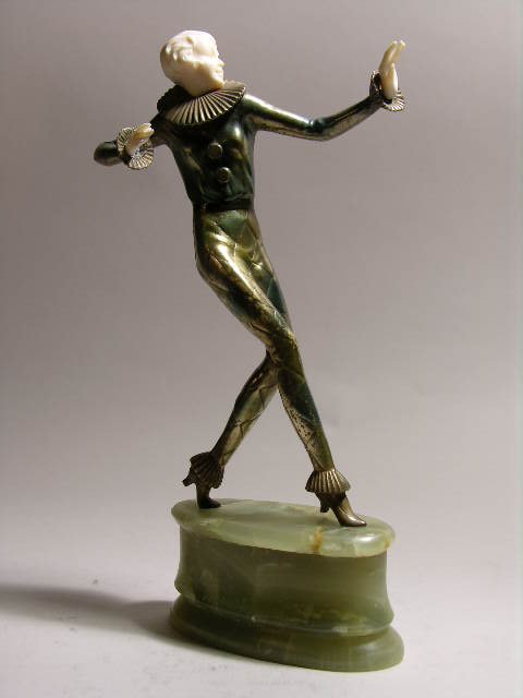 LORENZL BRONZE DANCER.
