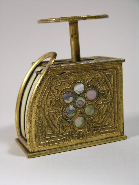TIFFANY STUDIOS "ALBALONE" POSTAL SCALE. - 2