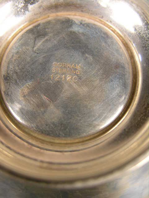 FOUR PIECE "GORHAM" (AMERICAN) STERLING SILVER TE - 3