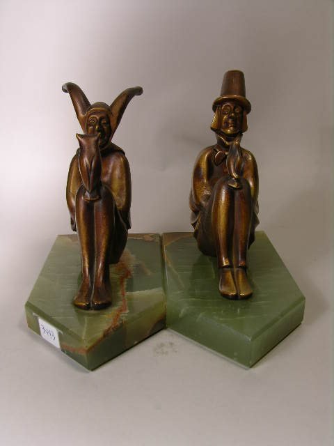 ROLAND PARIS BOOK ENDS.