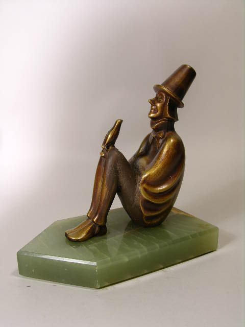 ROLAND PARIS BOOK ENDS. - 2