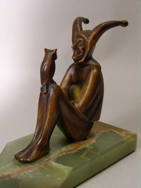 ROLAND PARIS BOOK ENDS. - 4