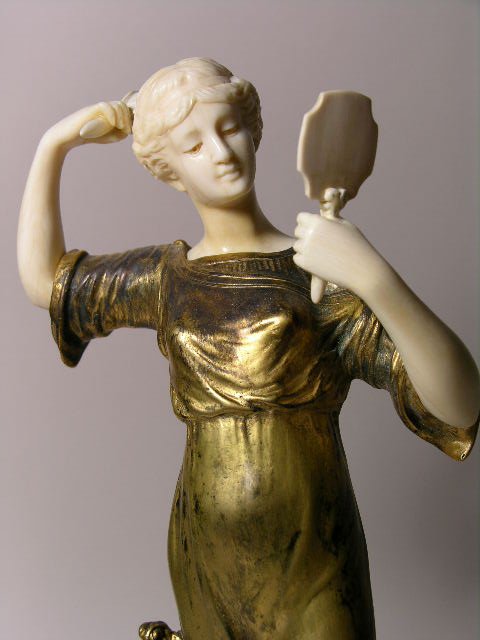 HENRY FUGERE:BRONZE FIGURE. - 3