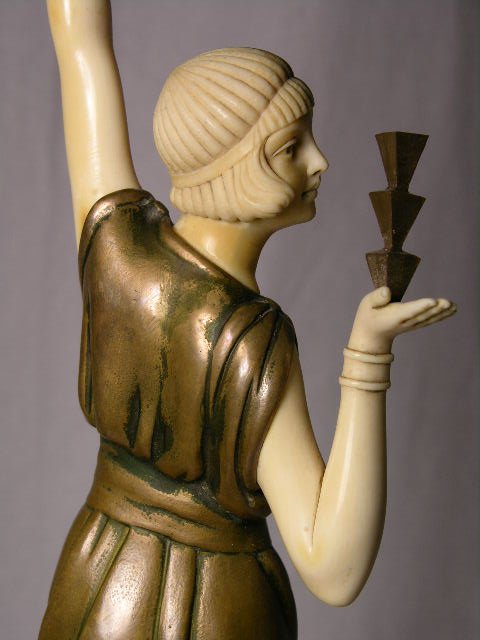 D.H. CHIPARUS FIGURE "BALANCING ACT". - 7