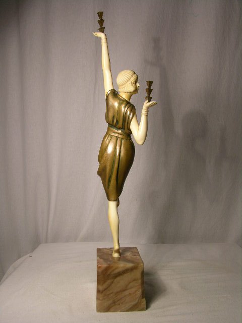 D.H. CHIPARUS FIGURE "BALANCING ACT". - 8