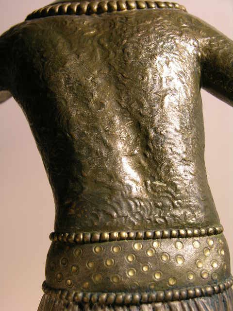 BRONZE-IVORY DH CHIPARUS FIGURINE "STARLIGHT". - 8