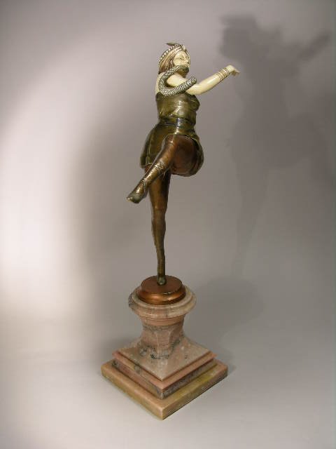 C.J. COLINET: DANCER WITH SNAKE. - 2
